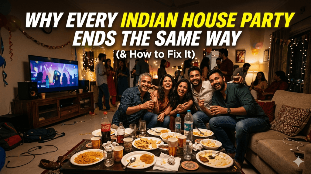 Party Fix Why Every Indian House Party Ends the Same Way (And How to Fix It ...
